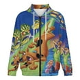 thumbnail image 4 of Scooby-Doo Zip Up Hoodie 3D Print Pullover Hooded Long Sleeve Sweatshirts Tops Blouse with Pocket for Mens Womens, 4 of 8