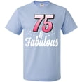 thumbnail image 3 of Inktastic 75 and Fabulous with Sparkles T-Shirt, 3 of 5