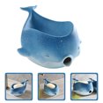 thumbnail image 5 of Jabonera de cerámica con forma de ballena para baño, bañera, fregadero de cocina, bandeja de almacenamiento de jabón, 5 of 5