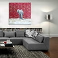 thumbnail image 5 of Epic Art 'Elephant by Alana Clumeck Acrylic Glass Wall Art, 36"x36", 5 of 8