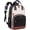 Beige-black-brown, variant on Backpack for Women, Fits 15.6 Inch Laptop Bag, School Backpacks, Fashion Travel Work Anti-theft Bag, Business Computer Waterproof College Backpack Purse