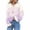 t-360Purple, variant on Womens Fall Sweaters Color Block Striped Crewneck Ruffle Long Sleeve Pullover Fall Winter Clothing,Purple,S
