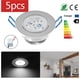 thumbnail image 5 of Bewildely 3*1W LED Luz de techo Foco empotrable Downlight Blanco frío 100-245V Iluminación y accesorios Frío Bewildely HA026101-01, 5 of 6