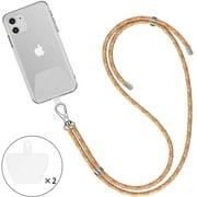 SHANSHUI Phone Lanyard, Cell Phone Charms with Adjustable Neck Strap with Tether Tab for Phones Full Coverage Case