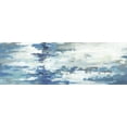 thumbnail image 2 of Parvez Taj "Elongated Blue Hues" Painting Print on Wrapped Canvas, 2 of 7