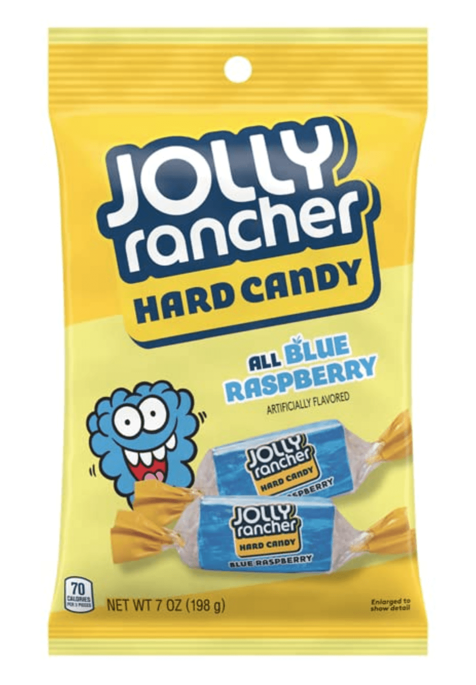 Jolly Ranchers Hard Candy Blue Raspberry 7 Ounce Bags Individually