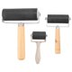 thumbnail image 1 of Paquete de 3 Rodillos Goma Brayer 1,4/2,4/4 Pulgadas, para Manualidades, Impresión, Tinta, Papel Tapiz, Estampación y Pegado, 1 of 10