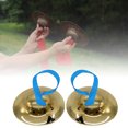 thumbnail image 4 of Klonfd Music Teaching Tool Copper Percussion Set | Early Education Enlightenment Instruments Copper Hats And Combination | Stage Grade Brass Material Three Scale Precise Adjust, 4 of 4