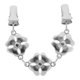 thumbnail image 4 of Curved Sweater Clip Decorative Accessory Silver Metal For Dress Birthday Formal Occasions 1Set, 4 of 4