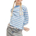 thumbnail image 1 of Gupgi Women's Striped Pullover Spring Loose Sweatshirt Casual Long Sleeve Crew Neck Tops, 1 of 7