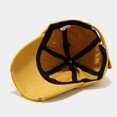 thumbnail image 4 of CoCopeanut Gaya Klasik Baru Unisex Wanita Pria Musim Panas Fashion Topi Bisbol Kapas Motor Cap Grinding Vintage Solid Sun Topi Ayah Gorros, 4 of 6