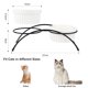 thumbnail image 2 of Cuenco doble de cerámica para mascotas, cuenco elevado protector para gatos, cuenco elevado para perros con soporte, 2 of 8