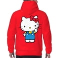 thumbnail image 6 of Lsque Sanrio Pattern Casual Men's Hoodie,Hooded Sweatshirt with Kangaroo Pocket,Pullover Hoodie-X-Large, 6 of 8
