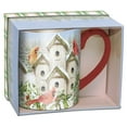 thumbnail image 4 of CARDINAL BIRDHOUSE 14 OZ MUG, 4 of 4