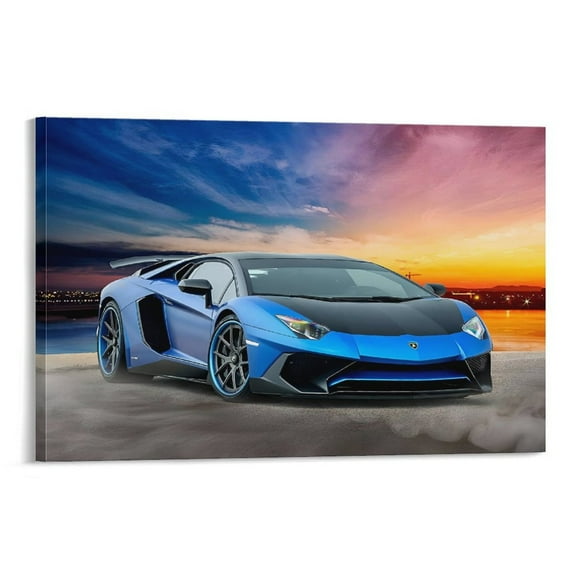 Racing Car Poster (14) Picture Print Wall Art Poster Painting Canvas Posters Artworks Gift Room Aesthetic 24x36inch(60x90cm)