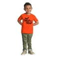 thumbnail image 3 of Happy Halloween Trick or Treat Bats Toddler Boy Girl T Shirt Infant Toddler Brisco Brands 5T, 3 of 6