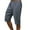 Gray, variant on WREESH Men's Summer Shorts Casual Drawstring Pocket Solid Color Cotton and Linen Sports Shorts Black