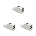 thumbnail image 2 of Seitruly Nuevo Universal Mini 3 puertos USB 2,0/3,0 Hub Laptop PC transmisión de datos de alta velocidad adaptador divisor USB Type4 NO4, 2 of 6