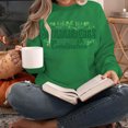 thumbnail image 6 of St. Patrick's Day Sweatshirts, Women's Long Sleeve Round Neck Sweatshirt, Women's St. Patrick's Day Print Sweatshirts Tops Comfortable Crewneck Long Sleeved Hoodie Sweatshirt, 6 of 6