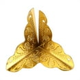 thumbnail image 5 of 12pcs Wooden Box Jewelry Gift Case Corner Decorative Protectors Iron Edge Cover Guard Golden, 5 of 8