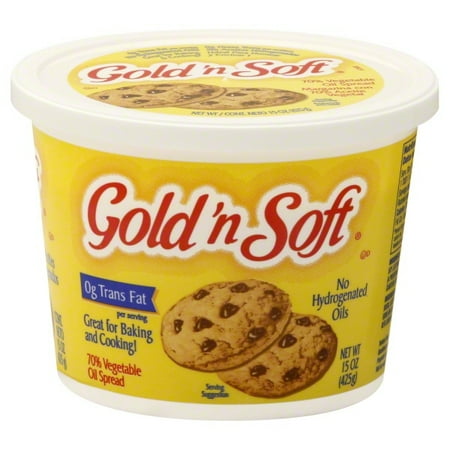 Gold 'n Soft Non-Fat 70% Vegetable Oil Spread, 15 Oz.