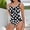#0273-Multicolor, variant on Sokhug Womens Floral Print Wide Strap One Piece Bikini Swimsuit Comfortable Bathing Suit for Women