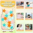 thumbnail image 6 of 8.26" Magnetic Rewards Jar Set, 25PCS Star Rewards Jar Personalized Rewards Jars, Positive Behavior Home Responsibility Routine Training Management Tool for 3-12 Years Old, 6 of 6