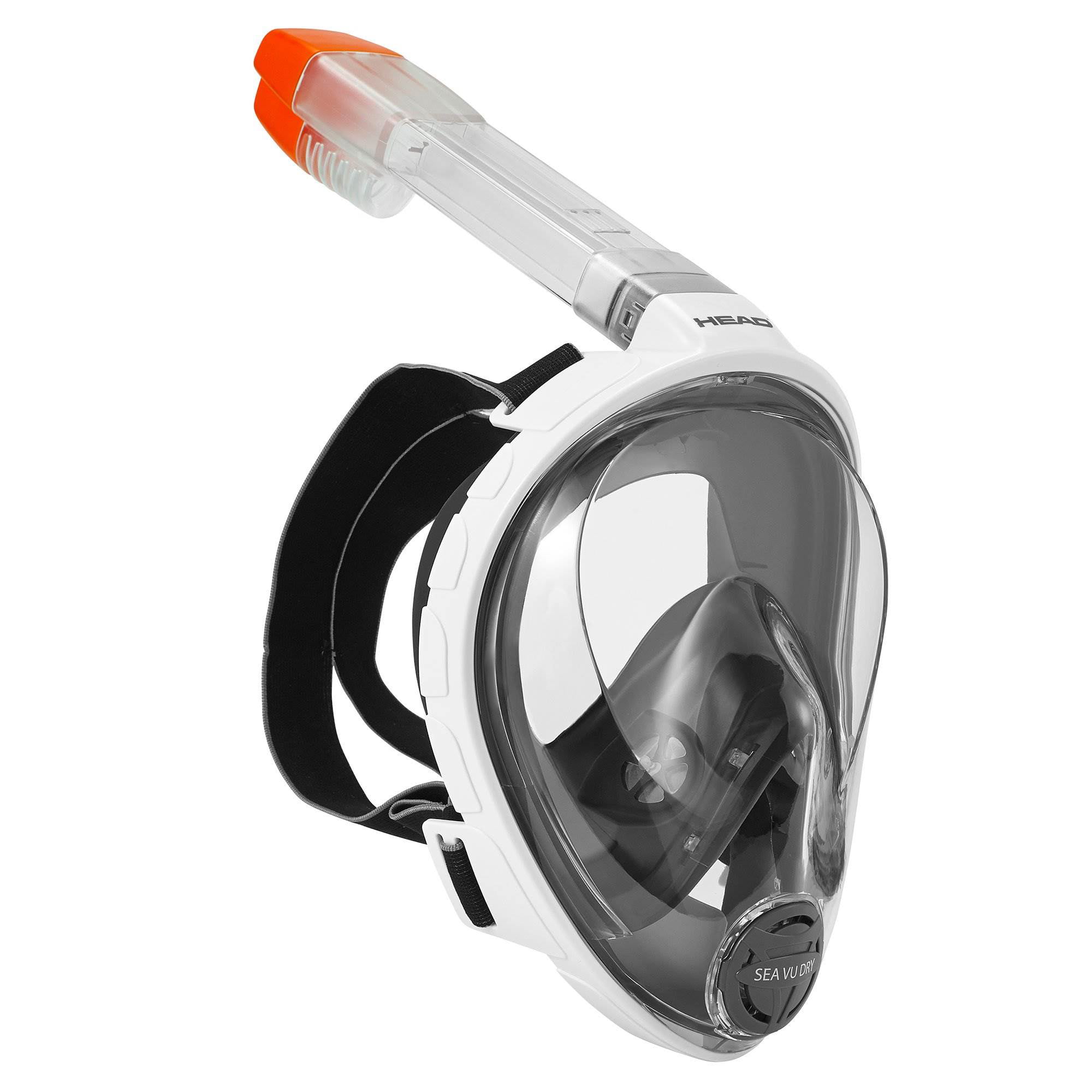 Made in Italy HEAD Sea Vu Dry Full Face Snorkeling Mask 