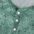 thumbnail image 6 of WTOBBY Men's Gradient Tie-Dye Zip-Up Hoodie Henley Long Sleeve Shirt Casual Loose Fit Top for Men in Everyday Fashion and Comfort,Mint Green 2XL, 6 of 7