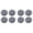 A*8pc, variant on Stainless Steel Scrubber Brillo Pads Cleaning Pads Pad Steel Wool Scrubber Steel Wool for Kitchens Bathroom and More, Steel Wool Scrubber