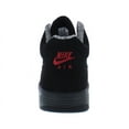 thumbnail image 3 of Nike Air Flight Lite Mid Unisex Shoes Size 9.5, Color: Black/White/Varsity Red, 3 of 4