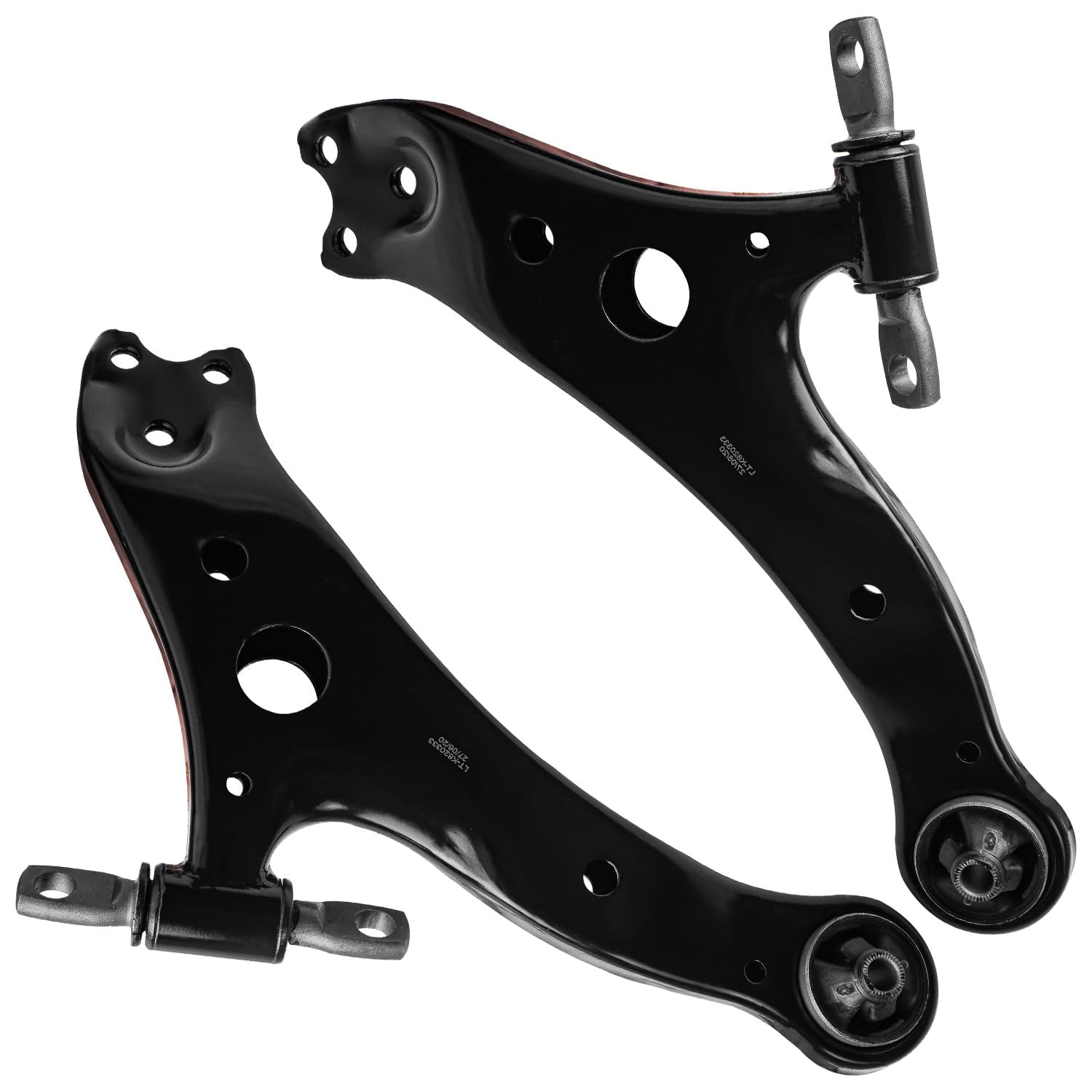 Detroit Axle - Front End 10pc Suspension Kit for 2004 2005 2006 Toyota Camry Lexus ES330 2004-2008 Solara, 2 Lower Control Arms 2 Ball Joints Inner & Outer 4 Tie Rods 2 Boots Replacement