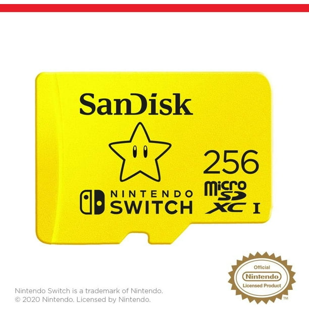 SanDisk® microSDXC™ card for Nintendo Switch™, 256GB, MicroSDXC