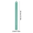 thumbnail image 3 of Silicone Rolling Pin with Measurement Marks, Non-Stick Dough Roller with Stainless Steel Core for Baking and Making, Perfect Kitchen Tool for Precise Dough Preparation, 3 of 6