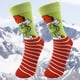 thumbnail image 5 of Merry Grinchmas Holiday Crews Calcetines Navidad Regalo (J), 5 of 6