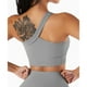 thumbnail image 4 of Conjunto De Entrenamiento De Un Hombro Sujetador Deportivo Para Levantamiento De Cadera Pantalones Cortos Ajuste Del Vientre Transpirable Elástico Para Bailar ANGGREK Ropa, 4 of 6