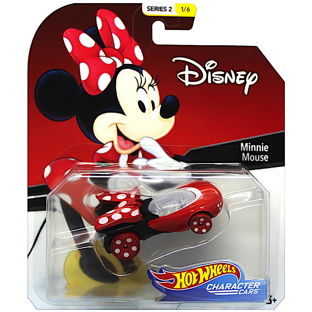 2018 Hot Wheels Disney Character Car Mickey Mouse 1/64 Diecast Model Toy Car
