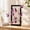 dark red, variant on Brondbend Butterfly Artificial Flower Frame Decor Thick Purple Faux Floral Shadow Box Wall Tabletop for Living Room Bedroom Coffee Shop Home.