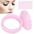 thumbnail image 4 of Taza de anillo de pegamento para extensión de pesta?as, taza de anillo de pegamento de pesta?as desechable de gran flexibilidad 100PCS para uso profesional(Rosa 100 piezas por paquete) EOTVIA NO, 4 of 6