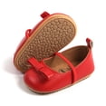 thumbnail image 5 of URMAGIC Infant Little Girls Ballerina Flats Shoes Mary Jane T-Strap School Uniform Party Dress Flat Shoes, 5 of 10