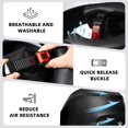 thumbnail image 3 of Casco de Moto TRIANGLE Integral con Visores Ahumados Certificado DOT, 3 of 4