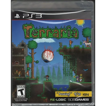 Terraria PS3 (Brand New Factory Sealed US Version) Playstation 3, PlayStation 3