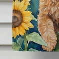 thumbnail image 4 of Cockapoo in Sunflowers House Flag, 4 of 5