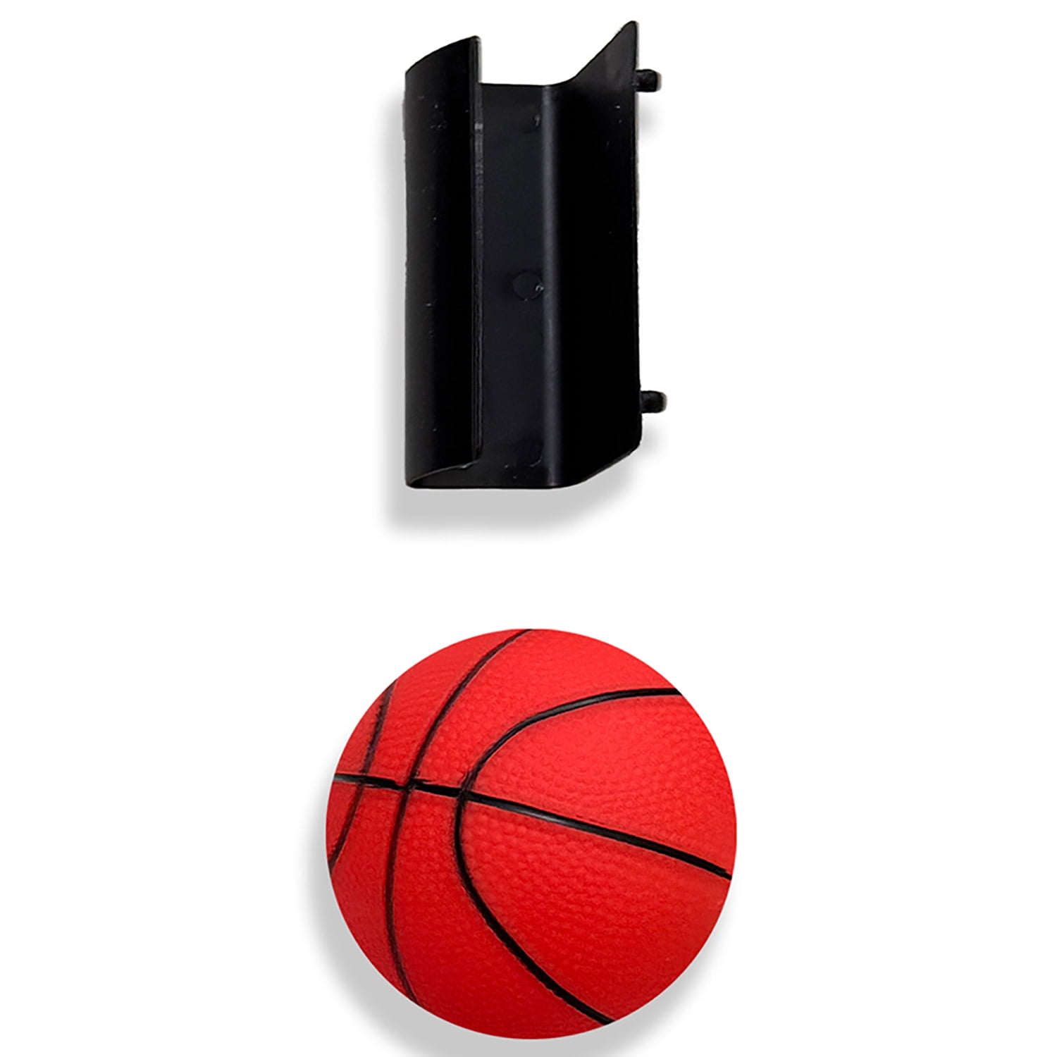 Anywhere Sports: Hot Shot Basketball Hoop - 6" Silent Foam Ball, Over-The-Door Backboard, Clip-On Mount, Indoor-Outdoor, Quiet Sports Play, Kids 3+
