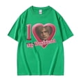 thumbnail image 3 of Camiseta con estampado de I Love My Boyfriend para hombre y mujer, camisa con estampado de León S Kennedy, Harajuku, moderna, 100% de algodón, de gran tamaño, 3 of 5