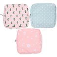 thumbnail image 1 of GOOHOCHY Bolsa para toallas sanitarias (3 unidades) para mujer, bolsa para copa menstrual, bolsa para guardar tampones, organizador de toallas sanitarias., 1 of 8
