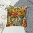 thumbnail image 2 of PHYHOO Fall Pillow Covers Fall Decorations Autumn Pillow Covers Fall Saying Pumpkin Pillow Covers Holiday Rustic Linen Fall Pillow Case for Sofa Couch, 2 of 5