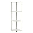 thumbnail image 5 of Convenience Concepts Designs2Go 4 Tier Corner Shelf, White, 5 of 5