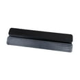 thumbnail image 3 of Puerta para perros, valla, soporte para pies, barandilla, fijador, accesorio, multifuncional, 46 x 13 x 3 cm, estable, triangular, resistente, evita Negro, 3 of 9