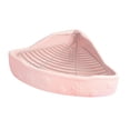 thumbnail image 3 of Caja de arena de conejo Caja de baño de cabecera para ir al baño Partido de cerámica de cerámica de para el hurón, , chinchilla Rosa, 3 of 8
